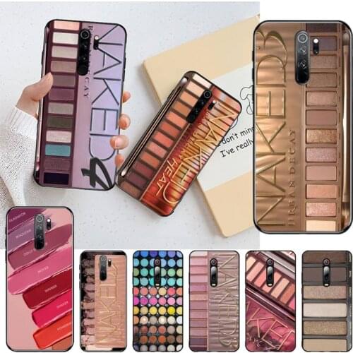 HOTCASHOP Makeup Eyeshadow Palette Girl Phone Case for Redmi 9A 8A 7 6 6A Note 9 8 8T Pro Max Redmi 9 K20 K30 Pro