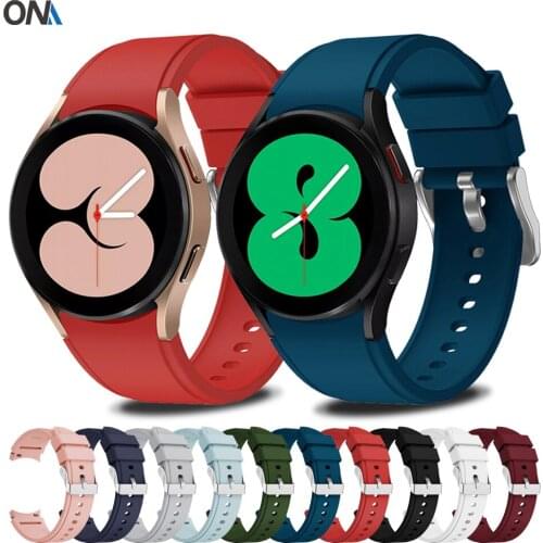 Watchband Strap for Samsung Galaxy Watch 4 Band 40MM 44MM Classic 42MM 46MM Bracelet Replacement Straps Correa Watch4 SmartWatch