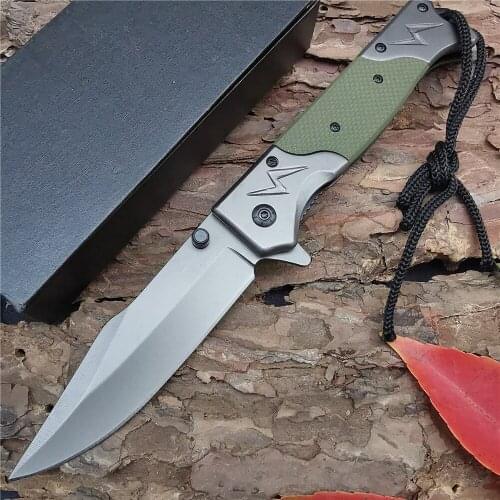 Outdoor Tactical Camping Hunting Survival Pocket Folding Knife Utility Military Utility Portable EDC Tool Sharp Knives