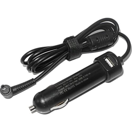 19V Car Charger for Laptop Dc Power Adapter for Asus Zenbook UX21A UX31A UX32A UX310UA UX305CA UX305C UX305UA UX305F
