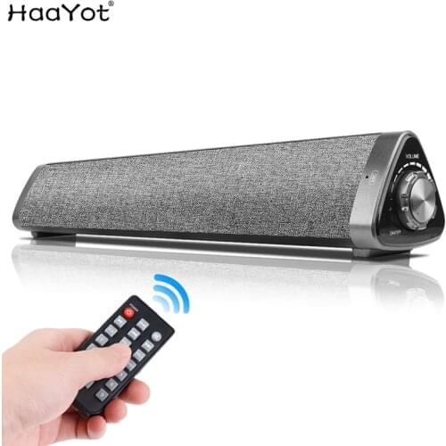 Bluetooth TV Soundbar Home Theater Portable HIFI Subwoofer Handsfree Bedroom Speaker Outdoor Sound bar For TV/PC/Phones/Tablets