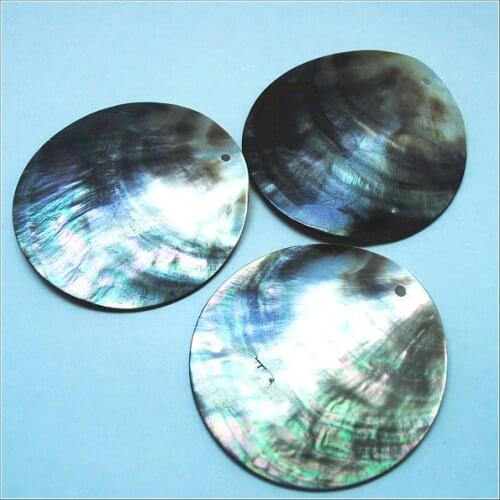 5pcs nature black lips shell beads mother of pearl saltwater shell beads round shape size 20mm 25mm 30mm 40mm 50mm 60mm80mm