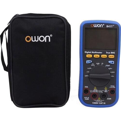 OWON B41T+ 4 1/2 Digital Multimeter With Bluetooth True RMS Backlight Test Meter