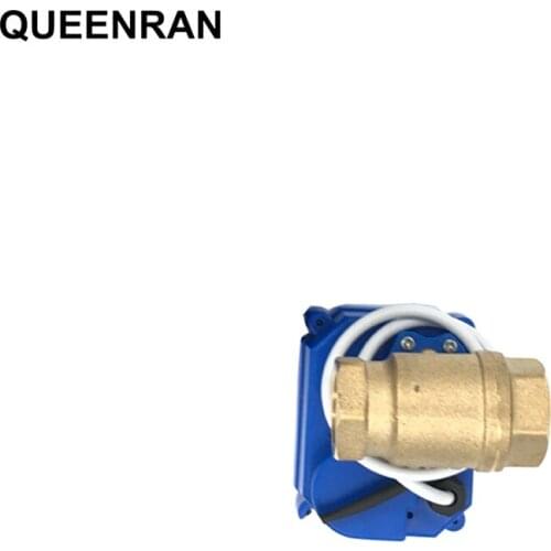 1pc 1/2"(DN15) Valve DC12V BSP NPT Brass Motorized Ball Valve 3PIN Control for WLD-806 Water Leak Sensor Alarm Kit