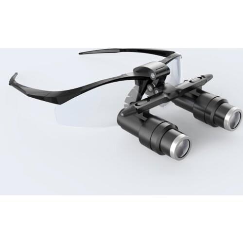 Three-joint Adjustment Glasses Medical Magnifying Glass Nerve Heart Brain Shell Surgical Magnifying Glass 4X Dental Magnifier