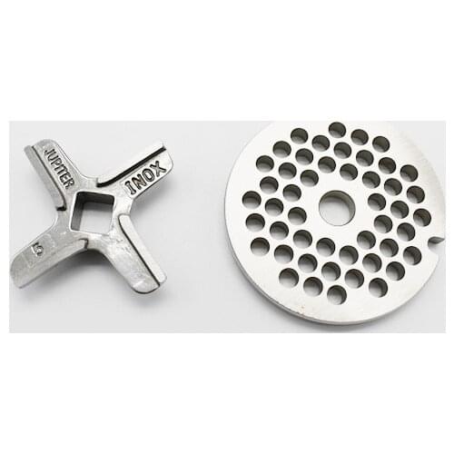 2 piece NO.5 Electric meat grinder blade Cross knife and ound knife Cross BOSCH MFW67440/MFW45020/MFW68660/MUM5/MUM8