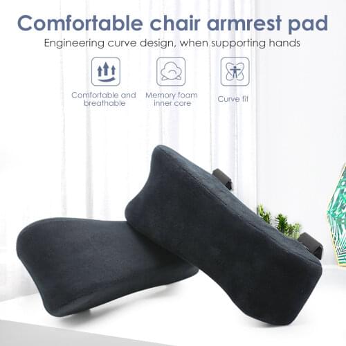 Office Chair Armrest Pad Elbow Pillow Comfortable Support Cushion Memory Foam Inner Core Sofa Cushion For Home imaginative
