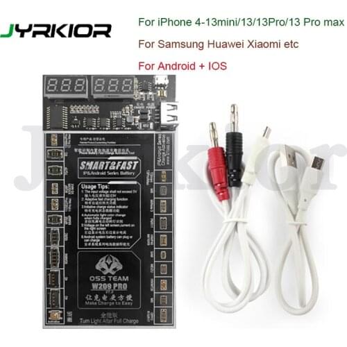 Jyrkior For iPhone 11Pro MAX X XR XS MAX/Samsung Battery Tester/Charger Charging Activation Circuit Board Tester Digital Display