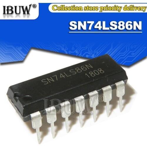 100PCS SN74lS86N DIP14 SN74lS86 74lS86N 74lS86 DIP Integrated IC