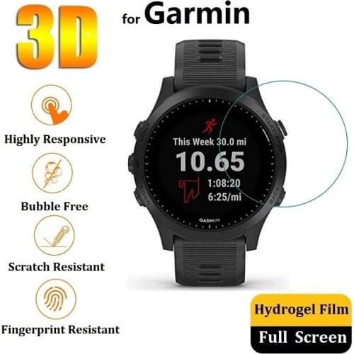 Hydrogel Protective Film for Garmin Forerunner 945 935 745 735 645 630 620 245 235 230 225 220 Screen Protector Foil (Not Glass)