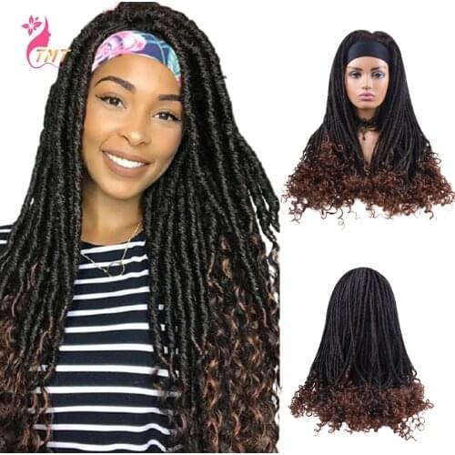 Long Synthetic Dreadlock Wigs Goddess Locs Crochet Hair Natural Synthetic Twist Wigs for Black Women Hand Braided Crochet Wigs