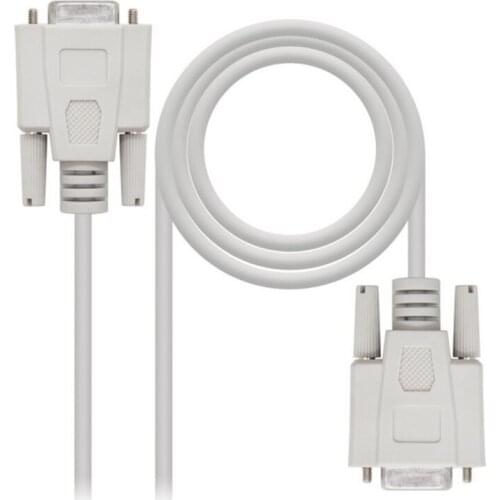 Cable NANOCABLE 10.14.0602 Beige 1,8 m DB9