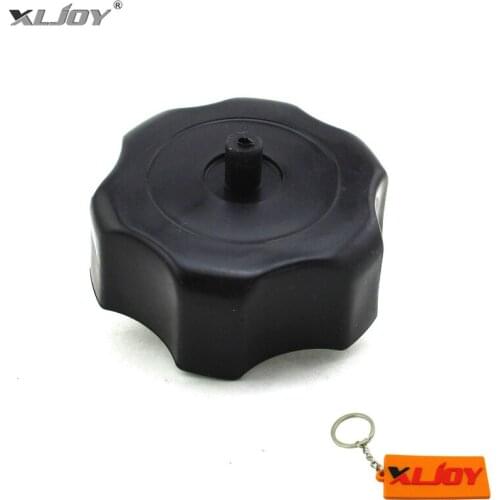XLJOY Gas Fuel Tank Cap Cover Made of Aluminum with rubber coating outside For Metal Tank 50cc - 125cc ATV Quad