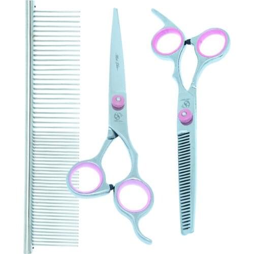 Meisha 7 inch Pet Curved Cutting Scissors Grooming Japanese Steel Dog Shears Styling Tools for Haircut Animals Supplies B0009A