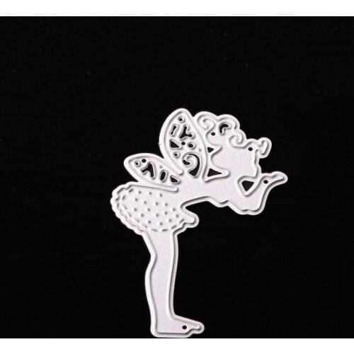 Metal butterfly fairy paper die cutting dies for Scrapbooking/DIY Easter wedding Halloween Easter card