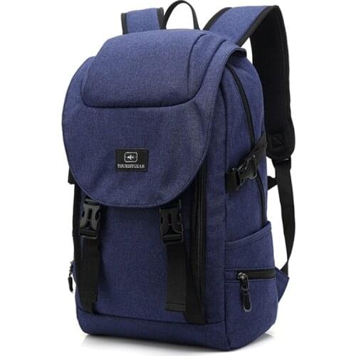 Shoulder USB Charging Computer Bag Backpack Mens Korean-style Youth High School Students School Bag Casual Sports Travel Bag