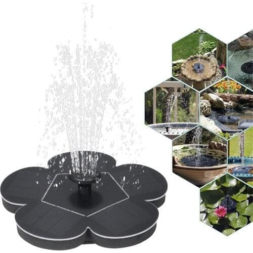 7V 1.5W Solar Water Pump Fountain Garden Floating Plants Watering Power Fountains Pool Home Garden Fish Pond Waterpump