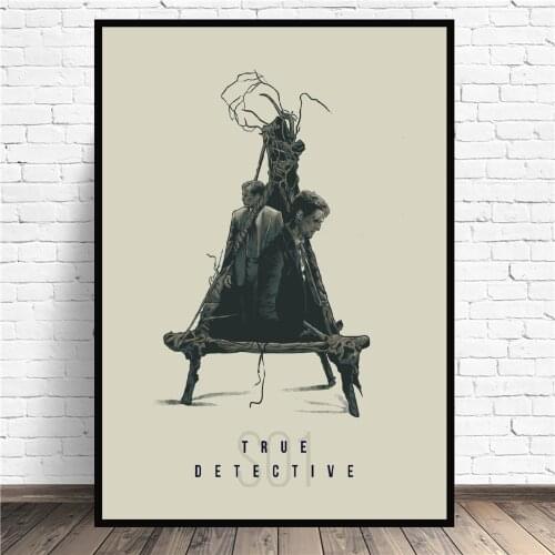 True Detective Canvas Painting Wall Movie Art Pictures Prints Home Decor Wall Poster Decoration For Living Room