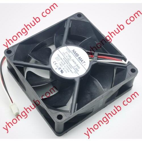 NMB-MAT 3110KL-04W-B49 C01 Server Cooling Fan DC 12V 0.26A 80x80x25mm 3-wire