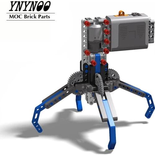 NEW EV3 Lifting 4 Way Claw of The Crawler with L motors Mechanical Group MOC Building Blocks Model Bricks Parts Pack Toys