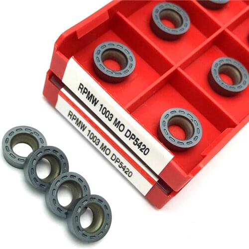 RPMW1003 DP5420 Milling insert lathe tools Indexable Milling turning tool CNC Carbide inserts Cutting tool