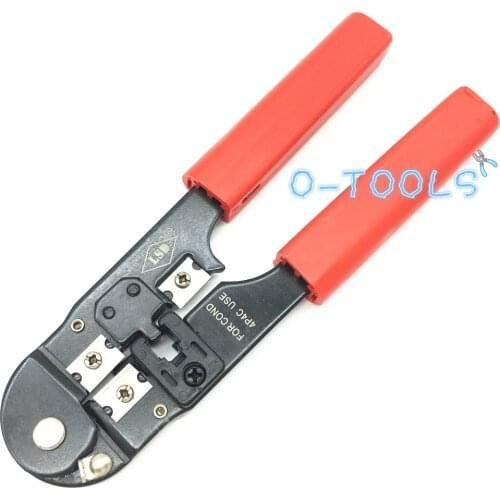 Network crimping tool RJ10 4P cut strip cable net working tools LS-2094 modular telecom multi functional pliers