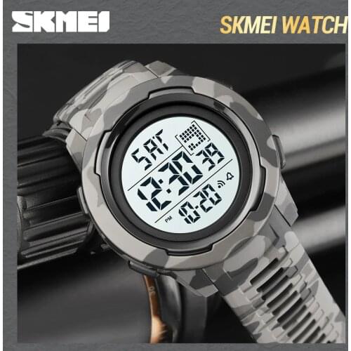 SKMEI 1731 Sport Watch Men Watch Design Waterproof Digital Mens Wristwatches LED Count Down Watches For Mens relogio masculino