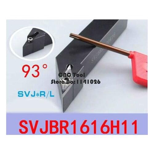 SVJBR1616H11/ SVJBL1616H11 Metal Lathe Cutting Tools Lathe Machine CNC Turning Tools External Turning Tool Holder S-Type SVJBR/L