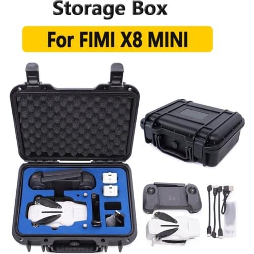 Waterproof Storage Box for FIMI X8 MINI Travel Anti-scratch Carrying Case Hard Case Bag Drone Accessory