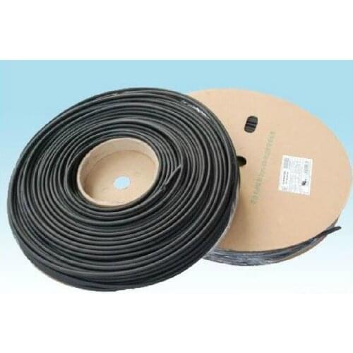 Free Shipping!wholesale and retail! HEAT SHRINKABLE TUBING 200M Black Heat Shrink Tubing (2.5mm)