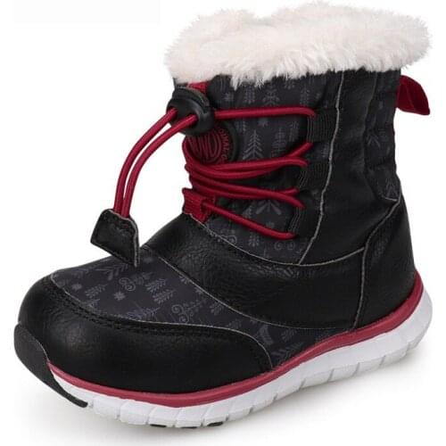 Dolakids Cotton boots for boys New baby boots winter snow boots with warm velvet for little baby ankle boots 2-6 years