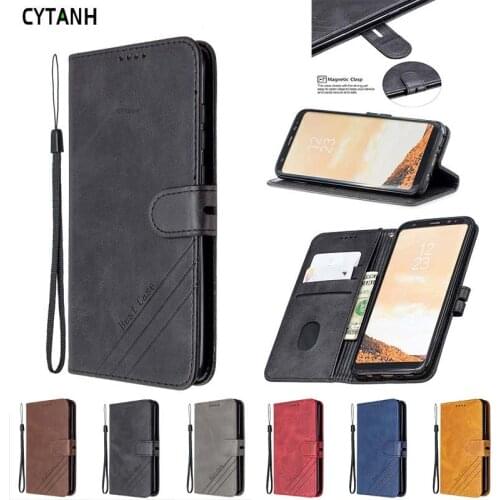 For Samsung Galaxy M11 Case Leather Flip Case For Samsung M11 M 11 M115F SM-M115M Cover Luxury Magnetic Wallet Phone Case Etui