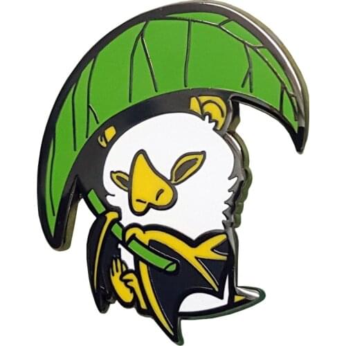 Honduran white bat enamel pin the only member of the genus Ectophylla brooch