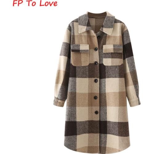 Женские длинные пальто FP TO LOVE China At AliExpress