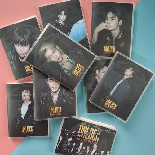 KPOP Stray Kids Bangchan Felix IN Lee Know Changbin Hyunjin Han Seungmin Notebook Note Book Small Stationery Unlock IN LIFE New
