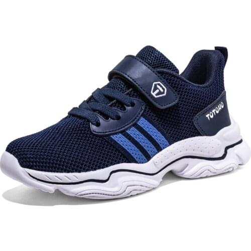 Sport Children Casual Shoes For Boys Sneakers Kids Shoes Girls Sneakers Running Breathable Mesh Hook&Loop tenis infantil menino
