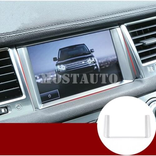 For Land Rover Range Rover Sport Inner Console GPS Navigation Cover 2010-2013 1pcs Car Accessories Interior Car Decor Car Trim