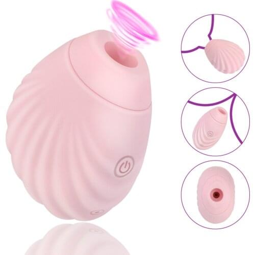 7 Modes Feamale Sucking Vibrator Silicone Nipple Stimulation Massager Flexible Clitoral Oral Licking Sex Toys for Women