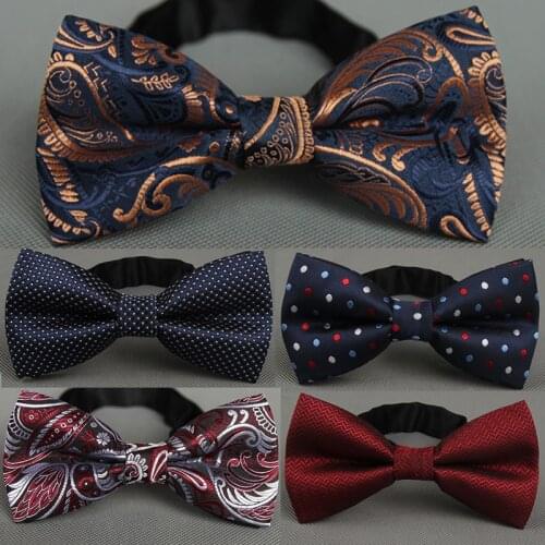 Mens Bow Tie fashionable formal Business For Men Wedding Gift tie Bowknot Dot necktie Party Accessories Bowtie