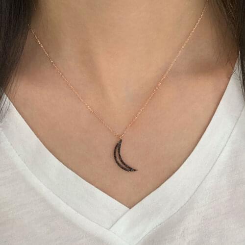 NEW Trendy 925 Silver Necklace Turkish Jewelry Birthday Gift Zircon Fashion Necklace For Women Minimalist Style Luxury Designer