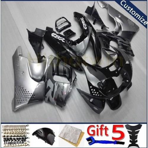 Motorcycle panels Body Kit For CBR900RR 1994 1995 1996 1997 CBR893RR 94 95 96 97 CBR 900 RR ABS plastic motor Fairing kit silver
