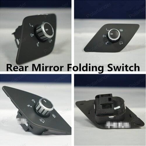 Polarlander Rear View Mirror Adjustment Switch 16D959565B/C Mirror Switch Rear Mirror Folding Switch for New S/agitar