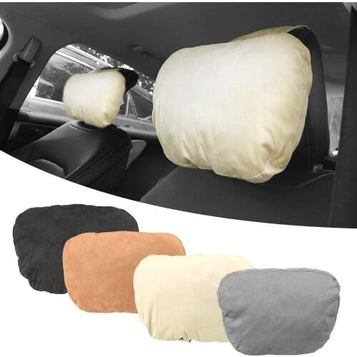 Head Neck Support Interior Accessories Soft Car Headrest Car Pillow Car Neck Pillow Breathable