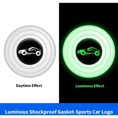 Silicone Car Door Shock-absorbing Pad Anti-Noise Buffer Gasket Closing Door Protective Pads Anti-collision Stickers Car Styling