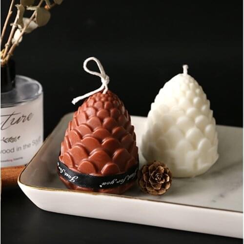 Concrete Silicone Molds Concrete Maker Beton Decor Molds Handmade Concrete Decoration Pine Cones Silicone Mold