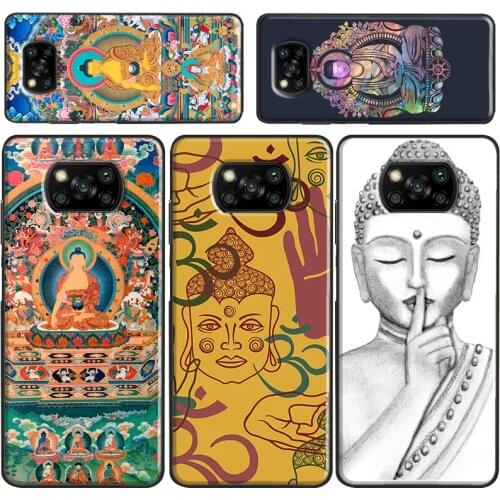 Gautama Buddha Beautiful Artwork For Xiaomi Mi 11 Pro 9T 10T Note 10 Lite Mi 11 Ultra Phone Case For POCO M3 X3 Pro F2 F3
