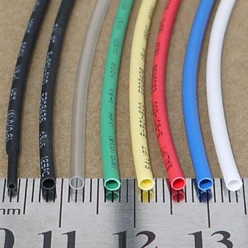 1mm Heat Shrink Tubing Polyolefin Insulation Shrinkage Ratio 2:1 UL ROHS