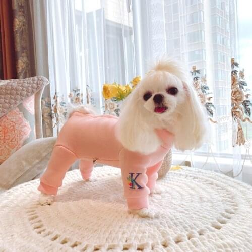 Winter Girl Dog Jumpsuit Pet Clothing Pajamas Overalls Sleepwear Chihuahua Yorkshire Pomeranian Poodle Bichon Schnauzer Costume