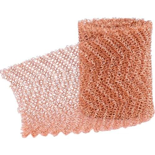 1/6/15 Meter Copper Mesh Blocker Pest & Rodent Stopper for Mice Rat Snakes Bats and Insects Non-toxic Control Reject Copper Mesh