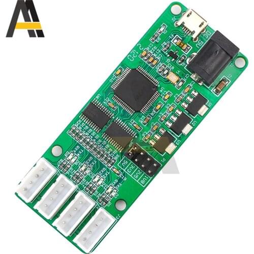 FT4232-4TTL USB to 4 Channel TTL for Arduino Micro USB to UART TTL Module UART Serial Port Module DC 5V Power Supply for Arduino